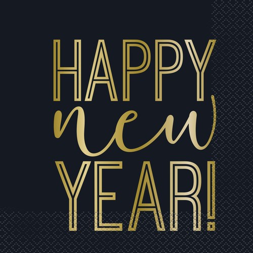 Roaring New Years Napkins