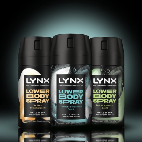 Lynx Lower Body Deodorant Body Spray Coconut