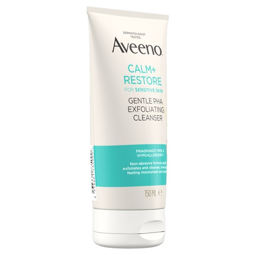 Aveeno Face Calm+Restore Gentle PHA Exfoliating Face Cleanser