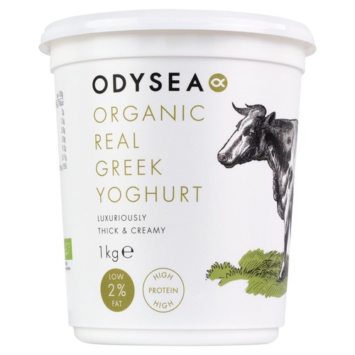 Odysea Organic Real Greek Yoghurt 2% Fat