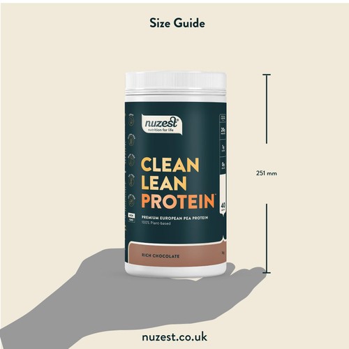 Nuzest Rich Chocolate Clean Lean Protein Powder