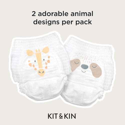 Kit & Kin Hypoallergenic Nappy Pants Size 7 (17+kg)