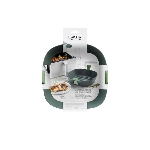 Lekue Air Fryer Basket XL Grey