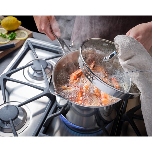 Stellar Profile,18cm Draining Saucepan, 2.3L