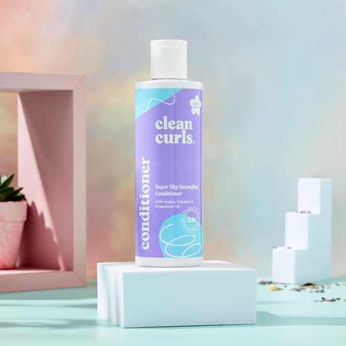 Clean Curls Super Slip Detangling Conditioner
