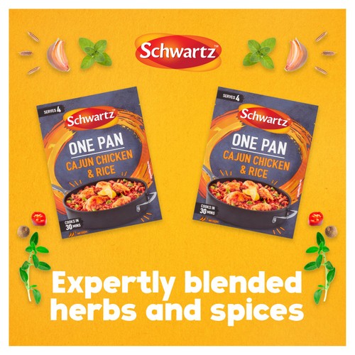 Schwartz One Pan Cajun Chicken & Rice Recipe Mix