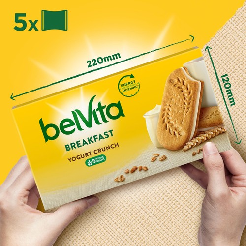 Belvita Breakfast Yogurt Duo Crunch Biscuits