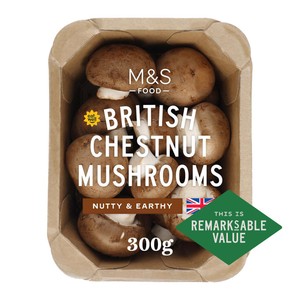M&S Chestnut Vitamin D & B6 Mushrooms