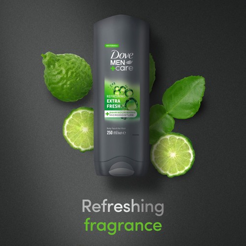 Dove Men+Care Fresh Awake Body & Face Wash