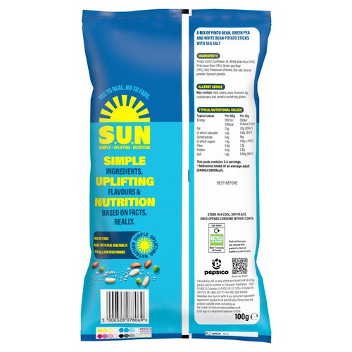 SUN Sea Salt Sticks Sharing Bag Crisps
