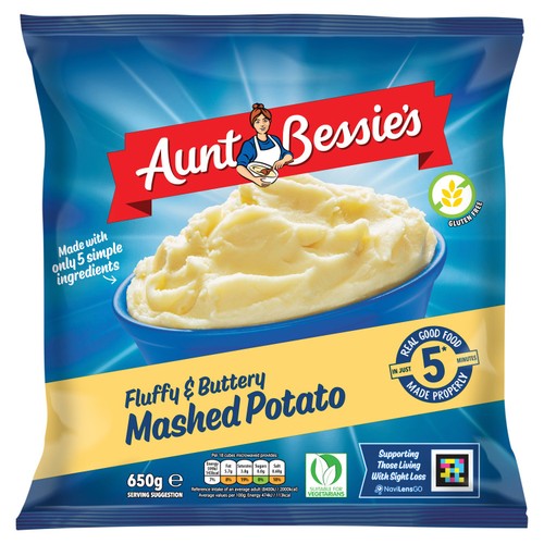 Aunt Bessie's Fluffy & Buttery Mashed Potato