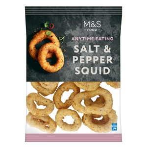 M&S Salt & Pepper Squid Frozen