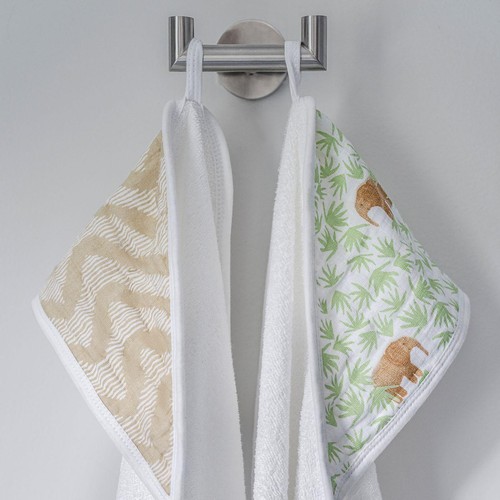 Aden+Anais essentials 2 pack hooded towel tanzania
