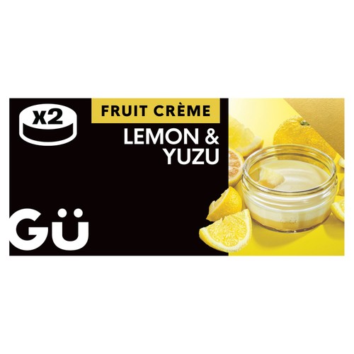 Gu Lemon & Yuzu Fruit Creme Dessert
