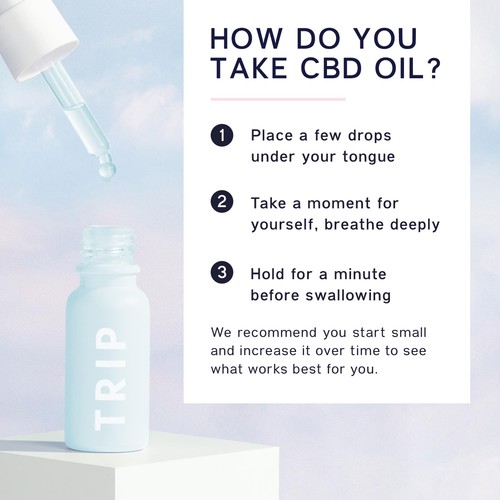 TRIP Wild Mint 1000mg CBD Oil