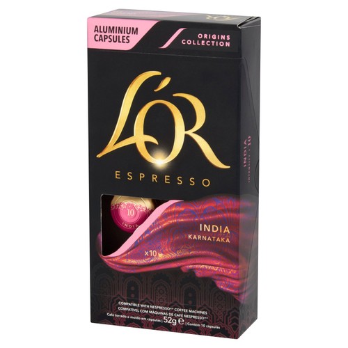 L'OR India Coffee Pods x10 Intensity 10