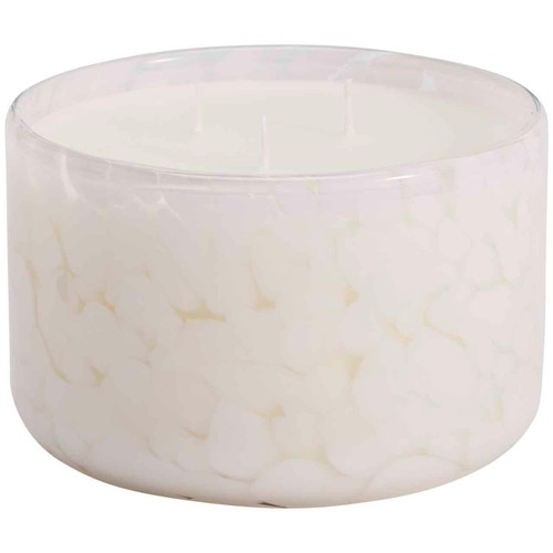 M&S Lychee & Dragonfruit Confetti 3 Wick Candle, White