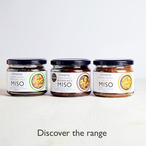 Clearspring Organic Reduced Salt Miso Paste