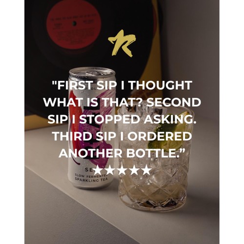 REAL Sec Slow Fermented Sparkling Tea