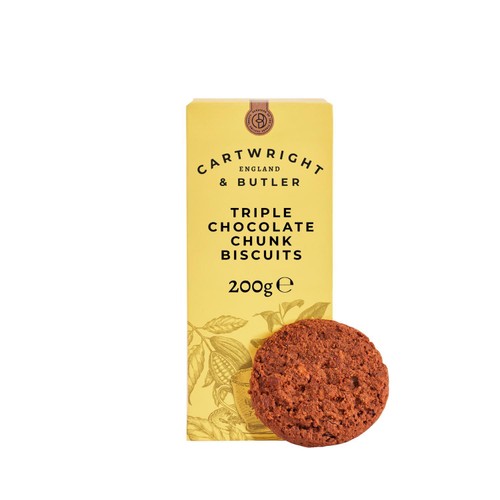 Cartwright & Butler Triple Chocolate Chunk Biscuits