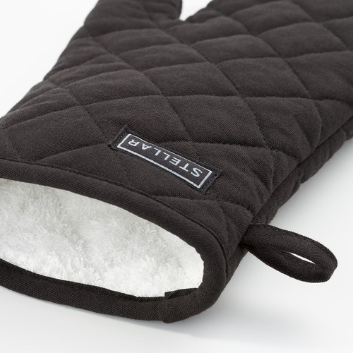 Stellar Textiles Oven Glove, Black