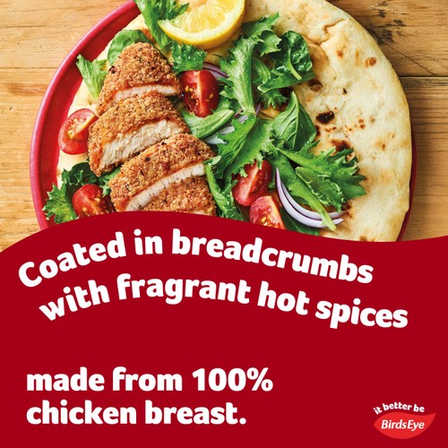 Birds Eye 2 Hot & Spicy Chicken in Breadcrumbs