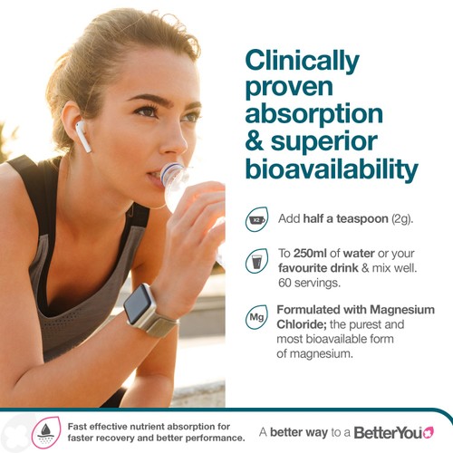 BetterYou Magnesium Max Original Powder