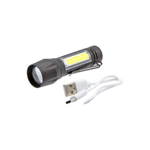 Rolson Rechargeable 3W Torch Zoomable