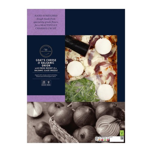 M&S Collection Goat's Cheese & Balsamic Onion Pizza