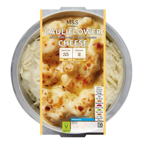 M&S Cauliflower Cheese with Mature Cheddar Cheese