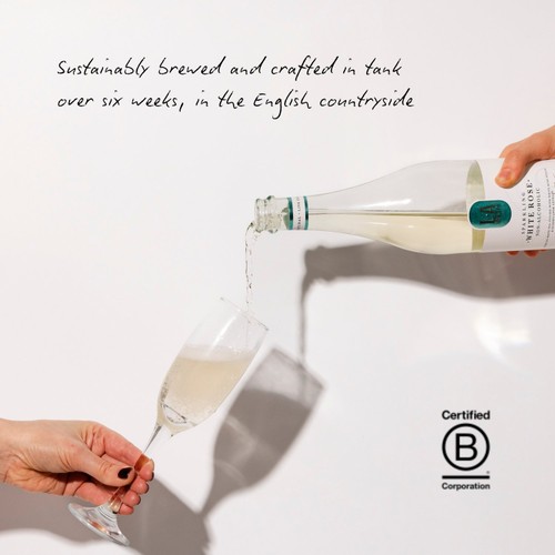 LA Brewery Sparkling English Rose Kombucha