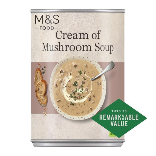 M&S Cream of Mushroom Soup