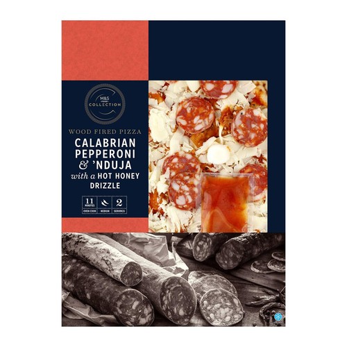 M&S Collection Calabrian Pepperoni and 'Nduja Pizza