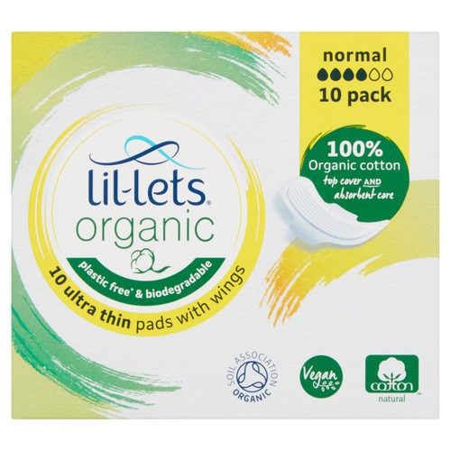 Lil-lets Organic Pads Normal