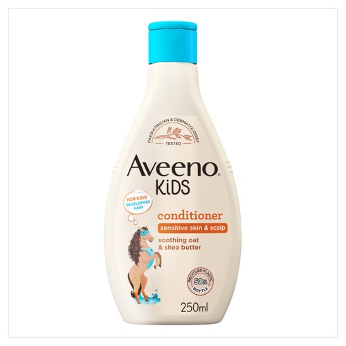 Aveeno Kids Conditioner with Soothing Oat & Shea Butter for Sensitive Skin