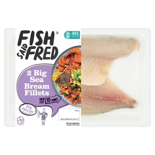 Fish Said Fred Sea Bream Fillets