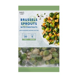 Brussels Sprouts with Chestnuts Frozen