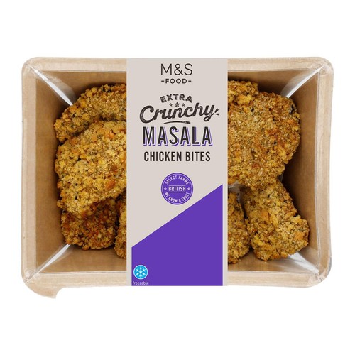 M&S Extra Crunchy Masala Chicken Bites with Mango Chutney Drizzle