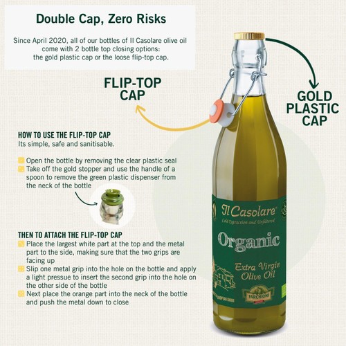 Il Casolare Unfiltered Organic Extra Virgin Olive Oil