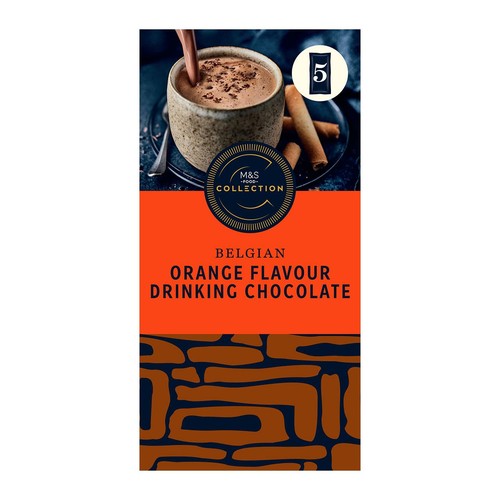 M&S Collection Belgian Orange Flavour Drinking Chocolate