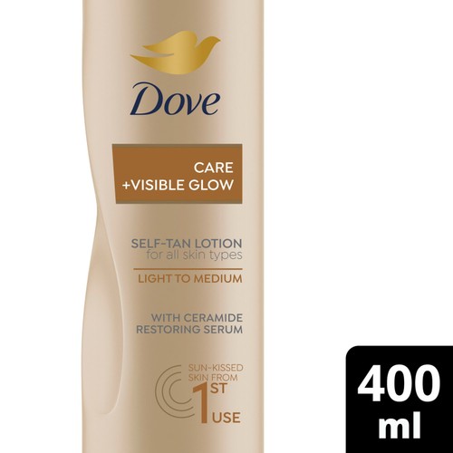 Dove Visible Glow Fair to medium self tan lotion