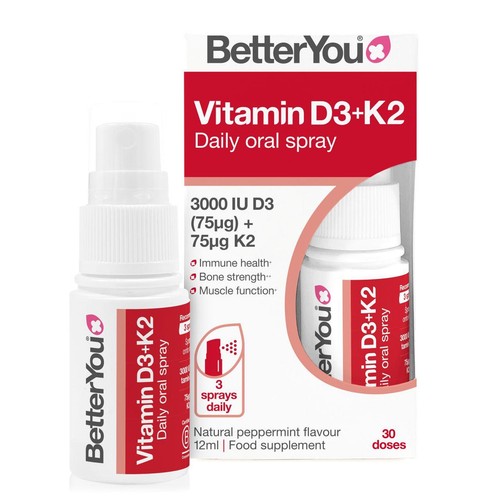 BetterYou Vitamin D & K2 Daily Oral Spray  