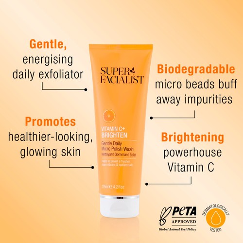 Super Facialist Vitamin C Polishing Face Wash