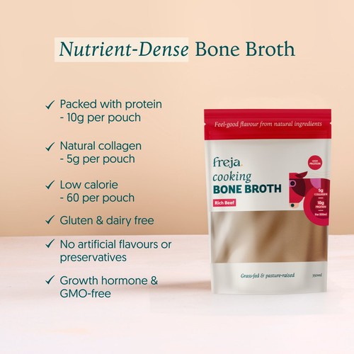 Freja Rich Beef Cooking Bone Broth