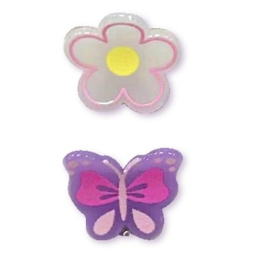 InvisibobbleCLIPSTAR CLOW KIDS HAPPY FLOWER 2pc