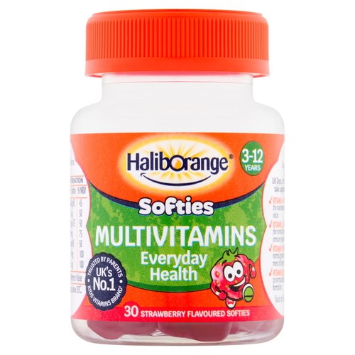 Haliborange Kid's Softies Multivitamins Strawberry Gummies 3-12yrs