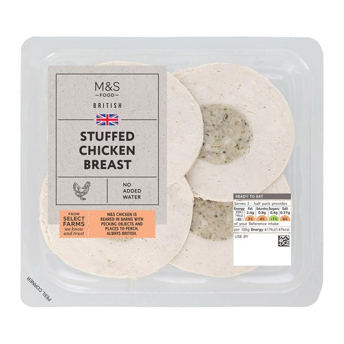 M&S Sliced Stuffed Chicken Breast