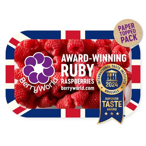 Berryworld British Ruby Raspberries