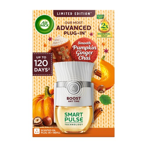 Airwick Liquid Electrical Smooth Pumpkin Ginger Chai Kit
