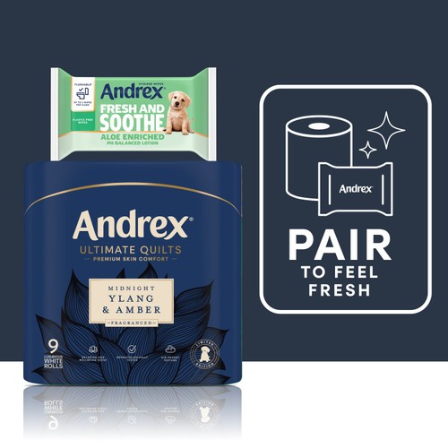 Andrex Ultimate Quilts Midnight Ylang & Amber